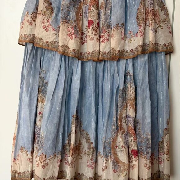 Zimmermann Tiered Camisole Dress Size 1 – Gorgeous Fabric, Tried On - Picture 14 of 17